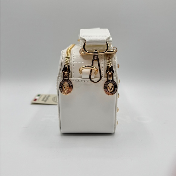 Valentino Orlandi Ivory Bag with Gold Accents - Picture 2 of 3